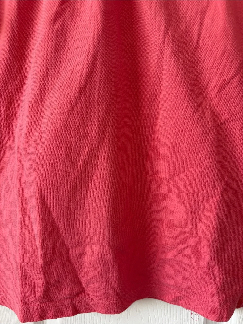 Lacoste Girls' Coral Pink Long Sleeve Tee and Polo Top Set. Two shirts
